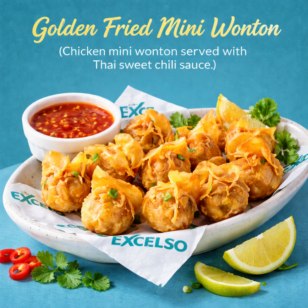 Golden Fried Mini Wonton